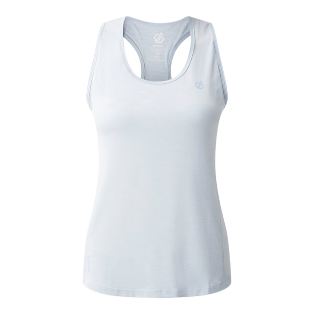 90% Polyester, 10% Elastane. Fabric: Knitted, Q-Wic. Design: Plain. Back Style: Racerback. Neckline: Scoop. Sleeve-Type: Sleeveless. Fabric Technology: Anti-Bacterial, Lightweight. Moisture Wicking, Quick Dry. Fit: Stretch. 6 UK: 30 in. 8 UK: 32 in. 10 UK: 34 in. 12 UK: 36 in. 14 UK: 38 in. 20 UK: 44 in. 22 UK: 47 in. 24 UK: 50 in. 26 UK: 51 in. 18 UK: 42 in. 16 UK: 40 in.