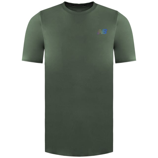Elevate your running gear with the New Balance Q Speed Jacquard Men's T-Shirt. Designed for performance and style, this t-shirt combines advanced fabric technology with a sleek look, making it a must-have for serious runners and active individuals.
 
Key Features:
Advanced Jacquard Fabric: 

The t-shirt is made from innovative jacquard fabric, which provides enhanced breathability and moisture management. This ensures you stay cool and dry even during intense workouts.


Athletic Fit: 

Designed with an athletic fit that contours to your body without restricting movement. The fit enhances your natural shape while providing the flexibility you need for running or other physical activities.


Lightweight and Comfortable: 

The lightweight construction of the t-shirt ensures maximum comfort, allowing you to focus on your performance without feeling weighed down.


Moisture-Wicking Technology: 

Integrated moisture-wicking technology pulls sweat away from your skin, keeping you dry and comfortable as you push your limits.


Quick-Drying: 

The fabric is quick-drying, making this t-shirt ideal for long runs or high-intensity workouts where staying dry is crucial.


Reflective Details: 

The t-shirt features reflective elements that enhance visibility in low-light conditions, adding an extra layer of safety for early morning or evening runs.


Raglan Sleeves: 

The raglan sleeve design allows for a full range of motion, making it easier to move your arms freely during exercise.


Minimalistic Design: 

The t-shirt has a clean, minimalistic design with subtle New Balance branding, offering a modern, stylish look that pairs well with any workout gear.


Versatile Use: 

Perfect for running, training, or casual wear, this t-shirt is versatile enough to be a staple in your activewear collection.


Durable Construction: 

Built to withstand frequent use, this t-shirt maintains its shape, color, and performance through regular washes and intense training sessions.


 
The New Balance Q Speed Jacquard Men's T-Shirt combines cutting-edge fabric technology with a sleek design to deliver top-tier performance and comfort, making it an essential piece for any athlete or active lifestyle.