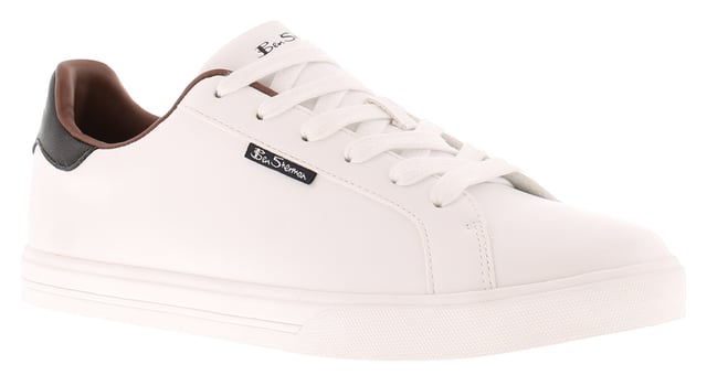 Ben Sherman Mens Shoes Casual Chase white Ben Sherman Mens Shoes Casual Chase White. Synthetic Upper. Synthetic Lining. Rubber Sole. Footwear Sneakers.
