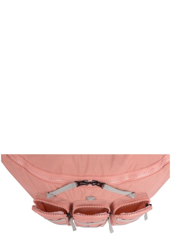 Our most compact backpack ever, this lightweight, water-resistant backpack has plenty of internal space as well as a unique triple-pocket design and internal padded phone sleeve. It's stylish design is discreet and adaptable enough to style with any outfit, with detachable carry straps allowing for backpack or crossbody bag styling. The perfect bag for your every day commute or casual day-trip. Features: , Water Resistant Contore nylon fabric, Padded mobile phone internal slip pocket, Detachable adjustable carry straps allowing backpack styling or crossbody bag styling, Zip top opening to main compartment, Triple front zip pocket with webbing loops, Single zip pocket for smaller valuables, 2 Internal slip pockets, Ergonomic contoured back panel, Top grab handle, Small model Style Ref: 52002 PINK