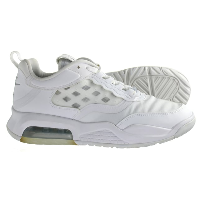 The Air Jordan shoes are a modern version harking back to the classic retro running shoes inspired by the models from the ‘90s. The upper, made out of high-quality materials, ensures ventilation, lightness, and a perfect fit for your foot. The foam used in the sole will absorb shocks at every step and ensure high comfort during everyday use.