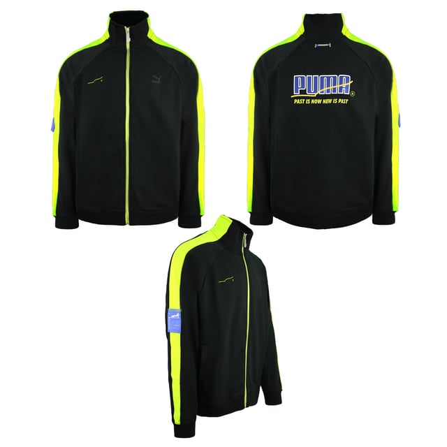 PUMA X Ader Fehler T7 TRACK TOP ZIP UP SCHWARZE MENSE JACATE 595533 01