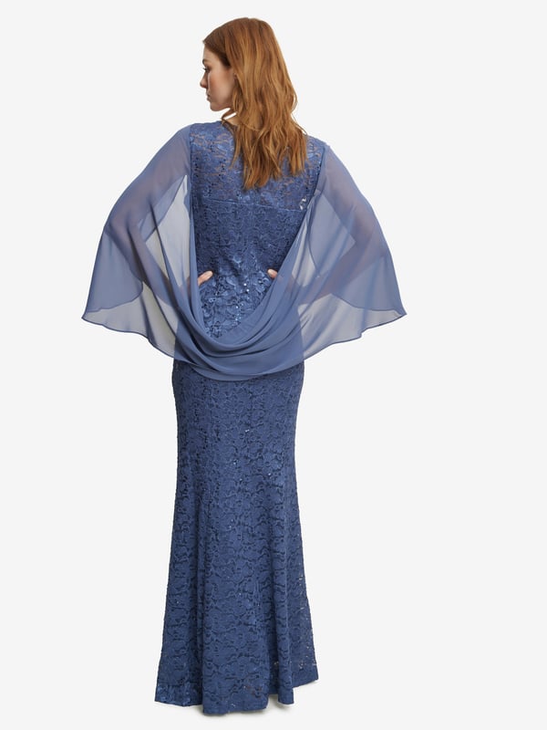 Gina bacconi chiffon shawl on sale
