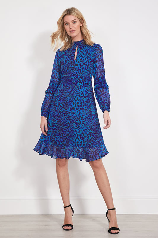 beach dresses and kaftans Aqua Bloused Silk – Lindsey Brown Smocked Birthday Girl Dress Size:F (48-50) cardigan