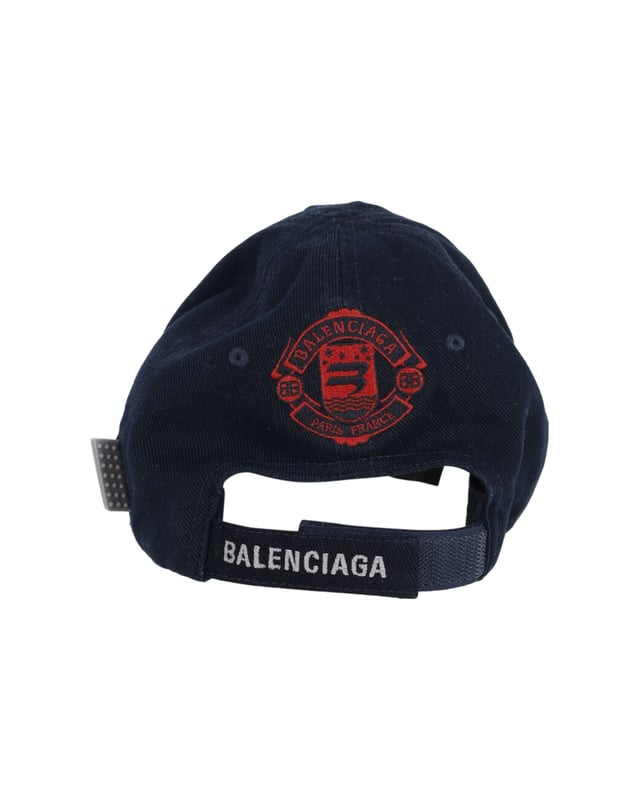Balenciaga navy cap hot sale