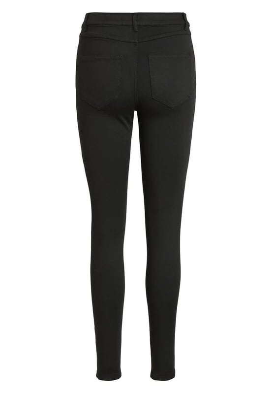 From this trending brand VILA, these jeans are the perfect pair of skinny jeans.  With just the right amount of stretch made from a cotton blend fabric for breathability and comfort.  Finished with classic 4 jeans pockets and belt loops
Fit: Extra-Slim, Sizing: As expected (we have resized to UK sizing)