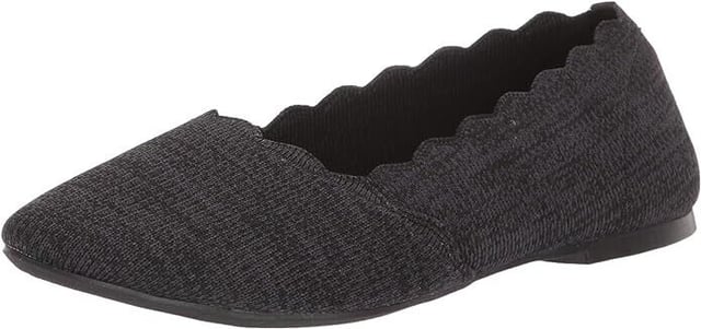 Skechers cleo black hot sale