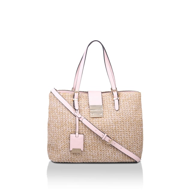 Carvela selena plait sales front tote bag