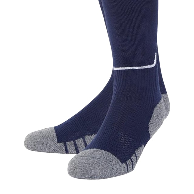 75% Polyamide, 20% Cotton, 5% Elastane. Fabric: Micro Mesh. Design: Contrast, Logo. Elasticated Ankles, Padded Heel, Toe and Achilles, Ribbed Ankle. Cuff: Elasticated, Turnover Cuff. Elasticated Foot, Flat Toe Seam.