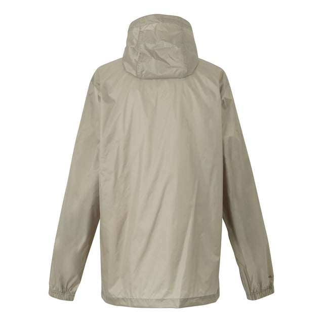 100% Polyamide. Fabric: Isolite. Lining: Mesh. Design: Plain. Breathable, Compressible, Hooded, Lightweight, Shockcord Hem, Taped Seams, Water Resistant. Neckline: High-Neck. Sleeve-Type: Long-Sleeved. Length: R. Fit: Regular, R. Pockets: 2 Side Entry Pockets. Fastening: Full Zip. 5000g/m²/24hrs. XS: 36 in. S: 38 in. M: 40 in. L: 42 in. XL: 44 in. XXL: 48 in. 3XL: 51 in. 4XL: 54 in. 5XL: 57 in.