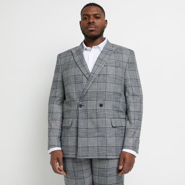 River island mens tweed jacket clearance