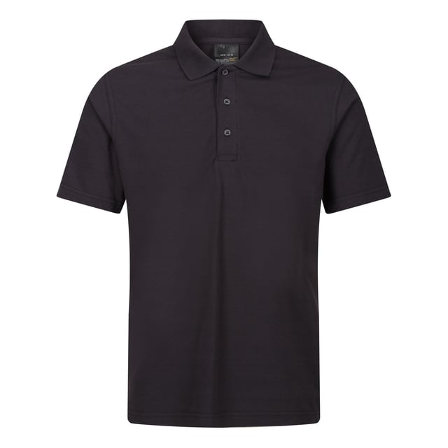 65% Polyester, 35% Cotton. Fabric: Pique. Design: Plain. Neckline: Polo Neck, Turn Down Collar. Sleeve-Type: Short-Sleeved. Fabric Technology: Hardwearing. 3 Button Placket.