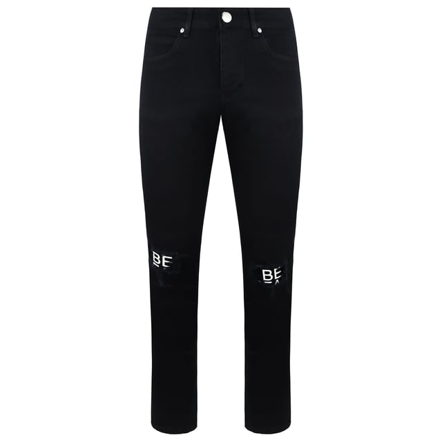 Criminal Damage Real Black Mens Cotton Jeans SS18CD096