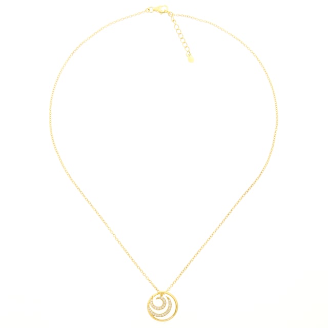 This Orphelia Chain with Pendant in Gold is made of the highest quality allergy free 925 Sterling Silver. The Orphelia 'Elaine' Women's 925 Sterling Silver Chain with Pendant - Gold ZH-7084/2 comes delivered in a beautiful gift box and has a two year warranty - the perfect gift to spoil yourself or a loved one.