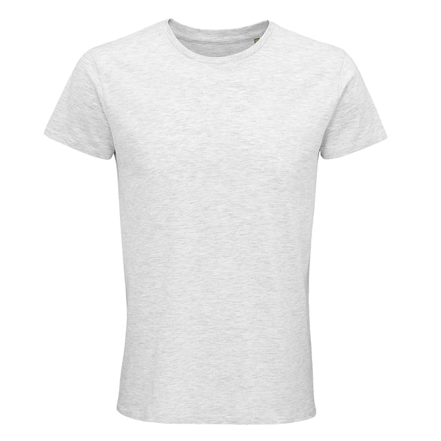 100% Semi-Combed Cotton. Fabric: Soft Touch. 150gsm. Design: Plain. Fit: Fitted. Neckline: Round Neck. Sleeve-Type: Short-Sleeved. Ribbed Collar, Taped Neck, Twin Needle Stitch, Unbranded Size Label. Conforms to Safety Standard: OCS100 Certified, Oeko-Tex Standard 100 Certified.