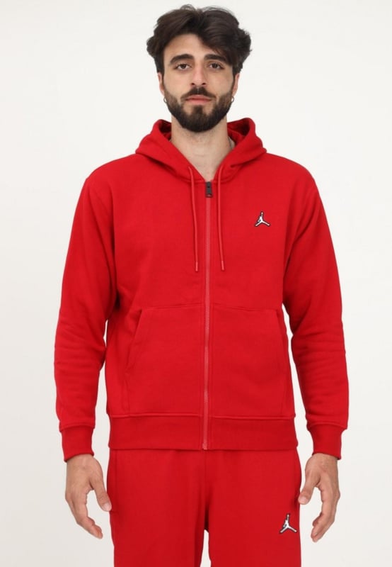 Nike Mens Jordan Brooklyn Fleece Tracksuit in Red