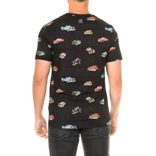John Frank T-shirt.
 Round neck.
 Short sleeve.
 Print.
 Seams seen in tone.
 Composition: 100% cotton
 Care:
- Handwash.
 - Do not use bleach.
 - Do not use dryer.
 - Do not iron.
 - Do not dry clean.