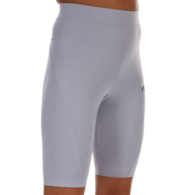 Womens adidas Originals R.Y.V. Short Tights in grey.- Elastic waist.- High-rise.- Flatlock stitching on cut lines.- Applique branding.- Interlock.- Tight fit.- 79% Polyester ( Recycled)  21% Elastane.  Machine washable. - Ref: GD3880