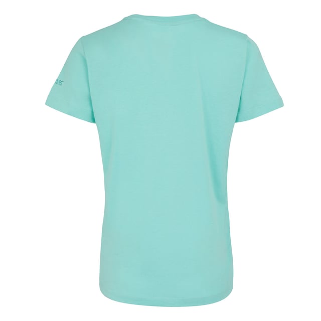 Material: Cotton, Polyester. Fabric: Coolweave, Single Jersey, Soft Touch. Design: Graphic Print, Logo, Paddle Board. Neckline: Crew Neck, Taped. Sleeve-Type: Short-Sleeved. Fabric Technology: Breathable. 160gsm. 8 UK: 32 in. 10 UK: 34 in. 12 UK: 36 in. 14 UK: 38 in. 20 UK: 45 in. 22 UK: 48 in. 24 UK: 50 in. 26 UK: 52 in. 18 UK: 43 in. 16 UK: 40 in.