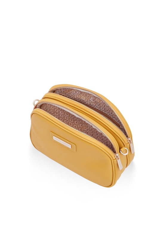 Laura Ashley Yellow Camera Bag