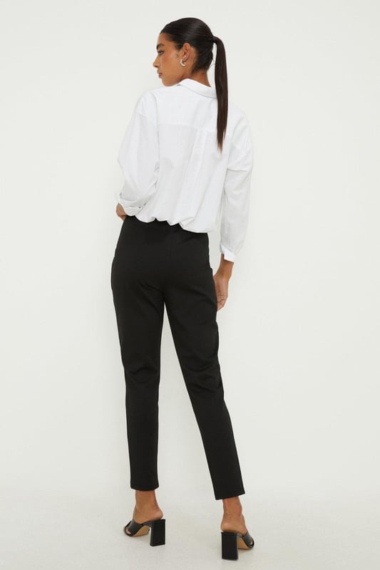 Penny Ponte Trouser - Deep Fig