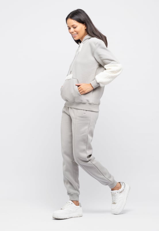 Tom Barron Duo-Color Fashion Feel Warm-Trainingsanzug-Set für Damen