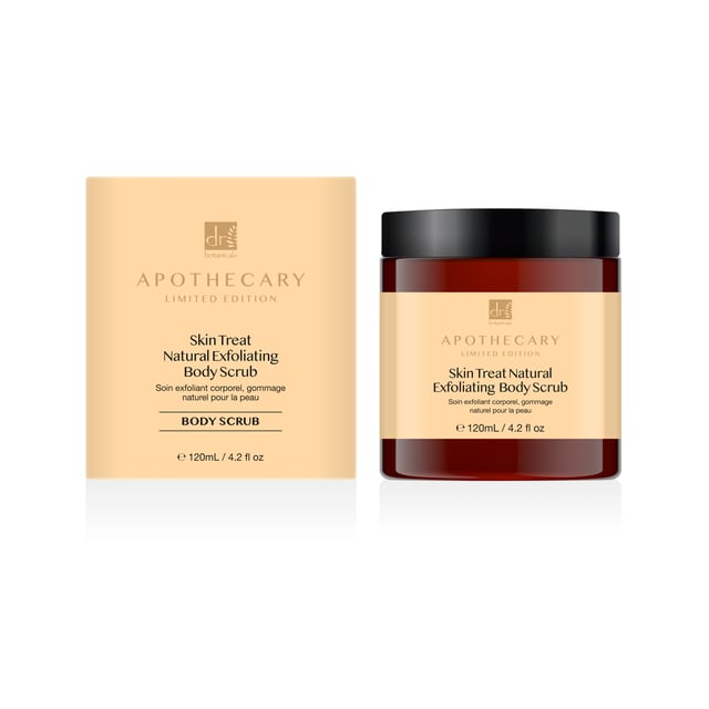 - Reveals smooth and moisturized skin
- Improves skin tone and nourishes deeply
- Leaves skin feeling soft and silky

Experience the ultimate in clean beauty with Skin Treat's Vegan and Natural Exfoliating Body Scrub. This luxurious formula buffs away dead skin, revealing smooth and moisturized skin. Infused with pumice stones and apricot oil, it improves skin tone, nourishes deeply, and leaves your skin feeling soft and silky. Elevate your skincare routine with this trending and effective exfoliating scrub.