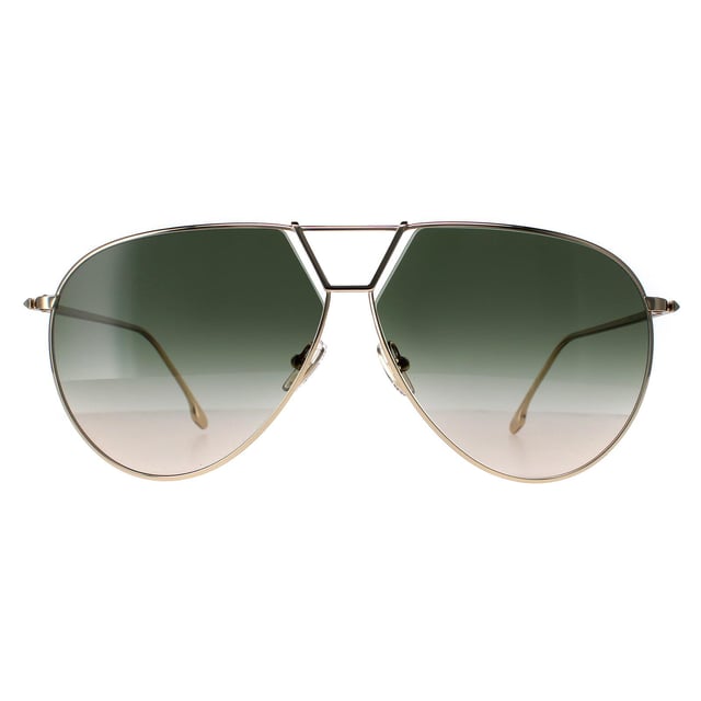 Las gafas de sol Victoria Beckham VB208S 700 gold khaki grey gradient tienen una montura elegante y de gran tamaño con una forma de aviador única. La montura es ligera y cómoda de llevar, por lo que podrás llevarlas todo el día sin ninguna molestia. Estas gafas de sol son perfectas para cualquier ocasión, desde un día en la playa hasta un sofisticado evento nocturno.