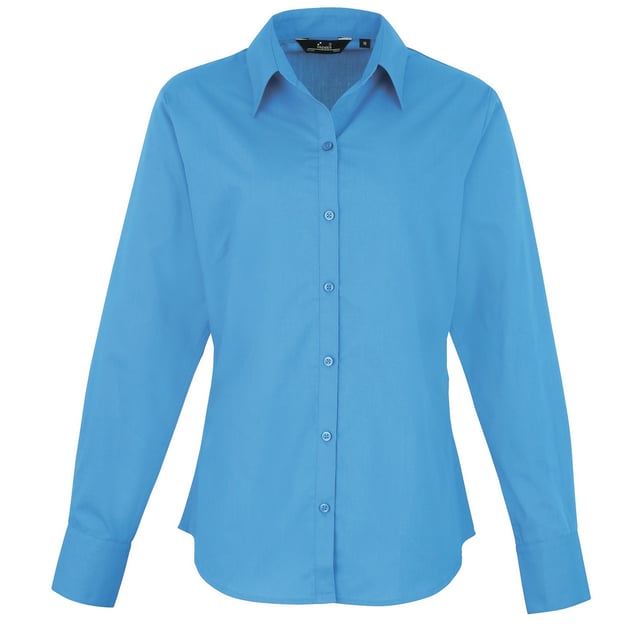 65% Polyester, 35% Katoen. Stof: Popeline. Ontwerp: Eenvoudig. Sluiting: Knoopsluiting. Halslijn: Collared. Manchet: Dubbele knoop. Mouwtype: Met lange mouwen. Hem: Afgerond. 2 rugpijlen. Duurzaamheid: Amfori, BCI goedgekeurd, REACH, Sedex, WRAP gecertificeerd. 6 VK: 31 in. 8 VK: 33 in. 10 VK: 35 in. 12 VK: 37 in. 14 VK: 39 in. 20 VK: 45 in. 22 VK: 47 in. 24 VK: 49 in. 26 VK: 51 in. 28 VK: 53 in. 18 VK: 43 in. 16 VK: 41 in. 30 VK: 55 in.
