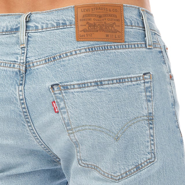 Levis 512 mens online blue