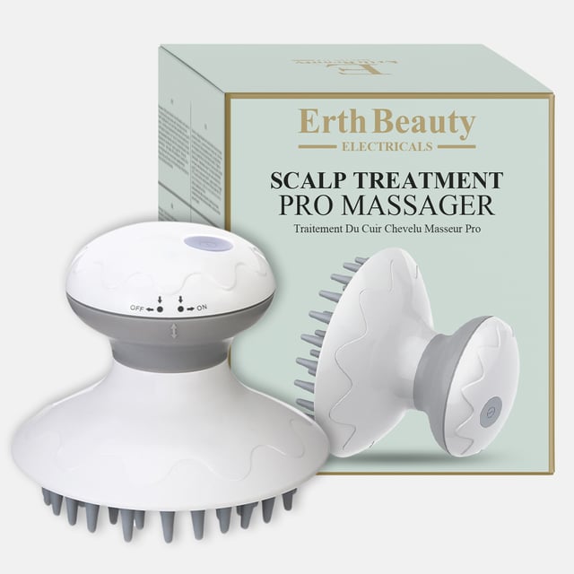Experience the ultimate relaxation and rejuvenation with the Scalp Boost Electronic Massager. Designed to invigorate your scalp, this innovative tool stimulates blood circulation, promoting hair growth and relieving tension. With its ergonomic design, the massager fits comfortably in your hand, delivering gentle yet effective vibrations to soothe your scalp and provide a luxurious massage experience. Whether you're unwinding after a long day or enhancing your hair care routine, the Scalp Boost Electronic Massager is perfect for all hair types and ensures your scalp feels refreshed and revitalized.