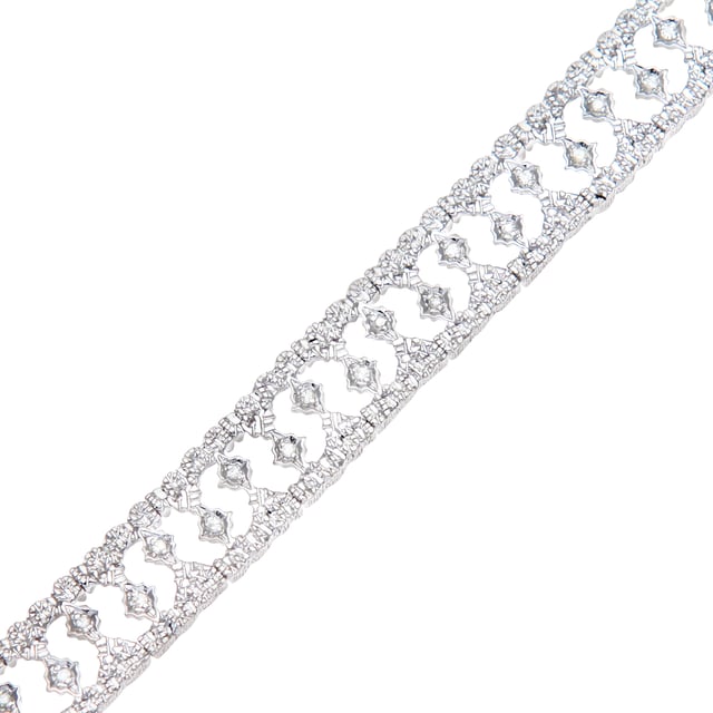 9K (375) White Gold: 5.4gr; # Diamond: 0.25ct