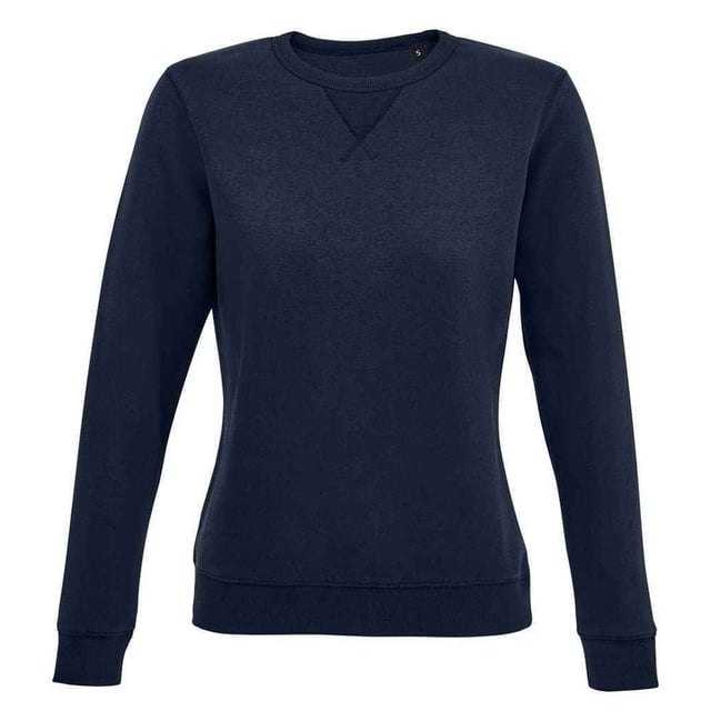 Materialzusammensetzung (%): 80% Ringgesponnene Baumwolle, 20% Polyester. Gewebe: angeraute Fleece-Innenseite, Baumwolle. GSM (Gramm pro Quadratmeter): 280. Design: Unifarben. Zum Überziehen. Überschnittene Schulter, Halbmondförmige Rückenpasse, Gerippter Kragen, Gesticktes V-Detail am vorderen Halsausschnitt, Größenetikett ohne Markennamen. Nachhaltigkeit: Amfori-Freigabe, BSCI, Fair Wear geprüft, Oeko-Tex Standard 100 zertifiziert, REACH, Vegan. Langärmlig. Bündchen: gerippt. Saum: gerippt. verklebt.