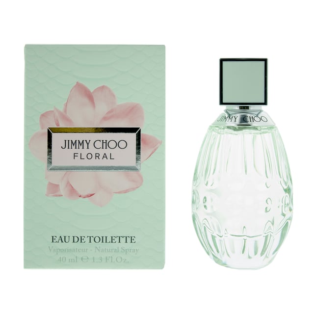 Floral by Jimmy Choo is a floral fruity fragrance for women. Top notes: nectarine, tangerine and bergamot. Middle notes: magnolia, apricot blossom and sweet pea. Base notes: musk, ambroxan and woody notes. Floral was launched in 2019.