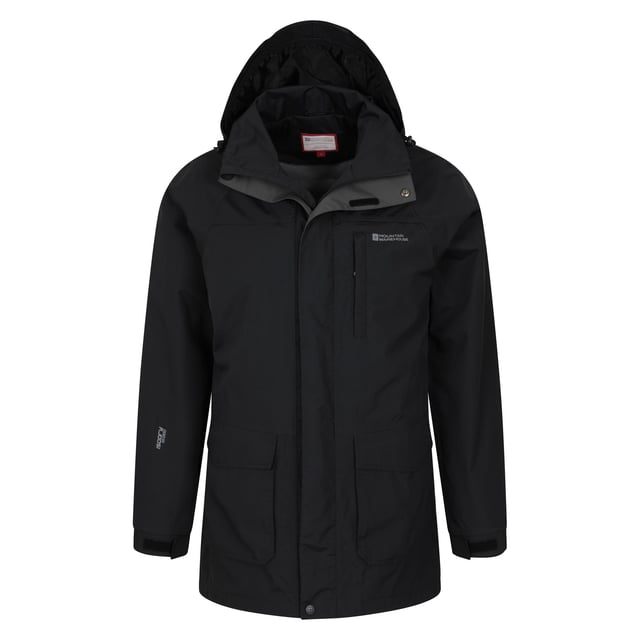 Glacier ii mens long waterproof jacket online