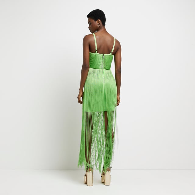 Lime Green Mini Bodycon