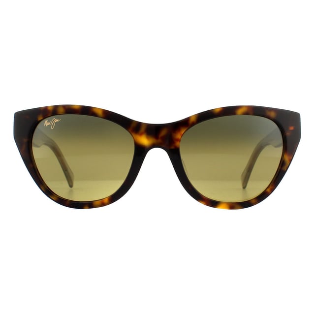 Maui Jim Cat Eye Womens Tortoise with Transparent Tan Bronze