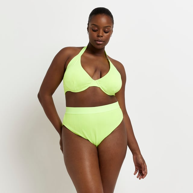 River island green swimsuit on sale