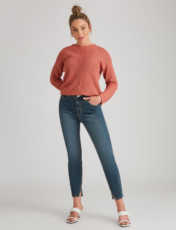 Rockmans top denim jeans