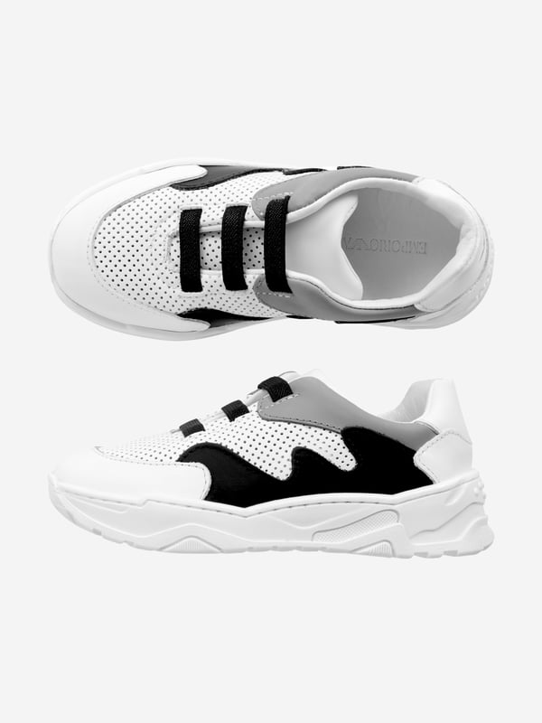 Armani boys trainers hot sale