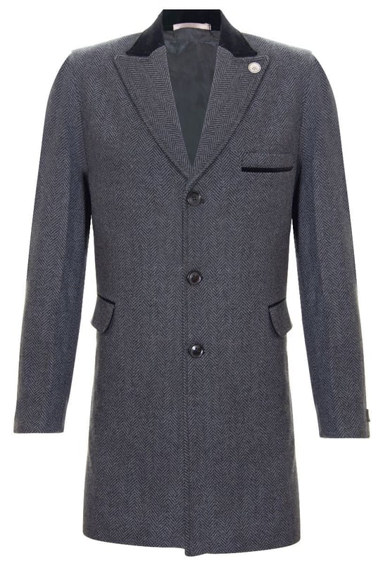 Mens crombie coat sale on sale