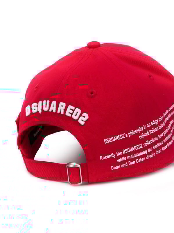 Dsquared cap icon 2025 red