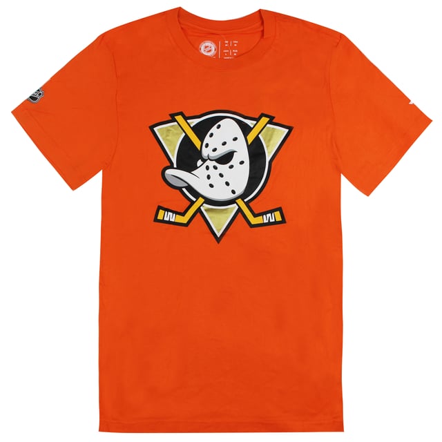 Fanatics Anaheim Ducks icónico Camiseta de logo de color secundario