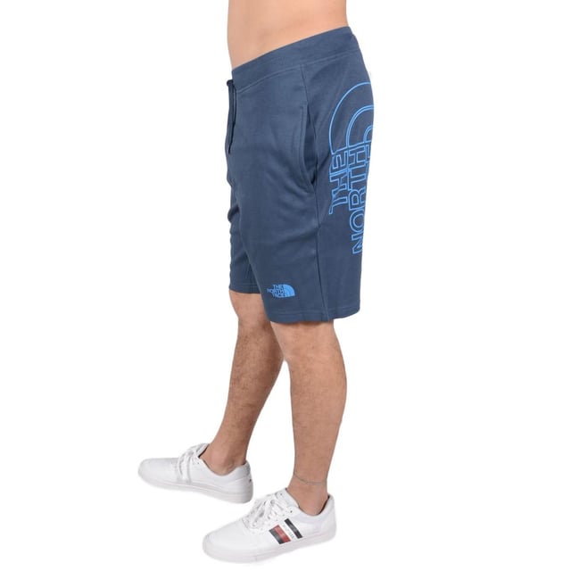 The North Face Graphic Essential Mens Summer Casual Shorts.   
Light and Comfortable, Side Pockets.    
Big The North Face Logo Lettering on the Back.     
Elastic Waistband With Drawstring.     
These Shorts Are Ideal for Days at the Beach or for Moments of Relaxation at the Base Camp.     
Model Height and Size: 188cm|L.