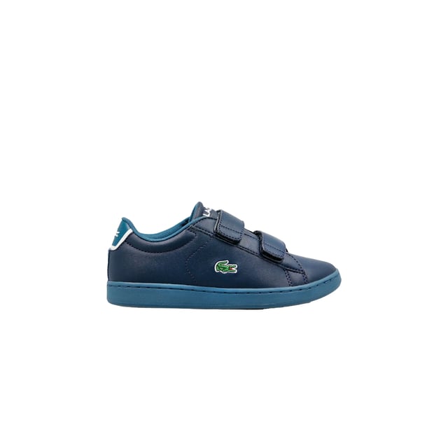 Lacoste Carnaby Evo Kids Navy Trainers
