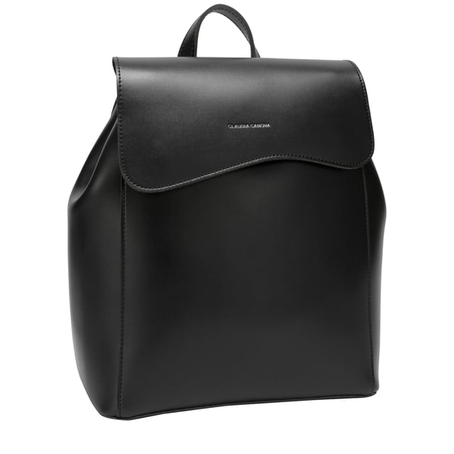 The prettiest backpack, ideal for keeping any outfit cute and hands-free. With a flap-over top that is closed down with magnetic fastenings. Best of all you can expand the bag when you need extra room - just open the side fastenings for more space.