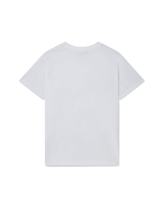 Mejora tu guardarropa con esta elegante camiseta La Liaison de Casablanca, una mezcla perfecta de lujo y estilo casual. Confeccionada con 100% algodón orgánico de primera calidad, esta camiseta ofrece un confort supremo y transpirabilidad, lo que la hace ideal para el uso diario.  
Detalles del producto:  
Marca: Casablanca  
Modelo: Camiseta La Liaison  
Color: Blanco  
Tamaño: XS (Extra Pequeño)  
Material: 100% Algodón Orgánico  
Ajuste: Regular  
Características: Cuello redondo, mangas cortas, tejido suave al tacto, impresión gráfica distintiva de Casablanca  
Esta camiseta es un imprescindible para los entusiastas de la moda que aprecian la moda callejera elevada con un toque de sofisticación. El icónico diseño de Casablanca añade una estética distintiva, convirtiéndola en una pieza versátil para cualquier atuendo.  