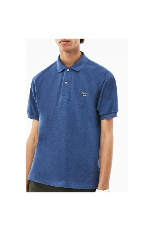 Lacoste Classic Fit Short Sleeve Collared Dark Purple Mens Polo Shirt L1264 RUQ