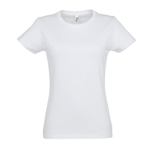 100% Ringspun Semi-Combed Cotton. Design: Plain. Neckline: Crew Neck, Ribbed Collar. Sleeve-Type: Short-Sleeved. Side Seams, Taped Neck, Twin Needle Hem, Twin Needle Sleeves. 190gsm. S: 32 in. M: 34 in. L: 36 in. XL: 38 in. XXL: 40 in.