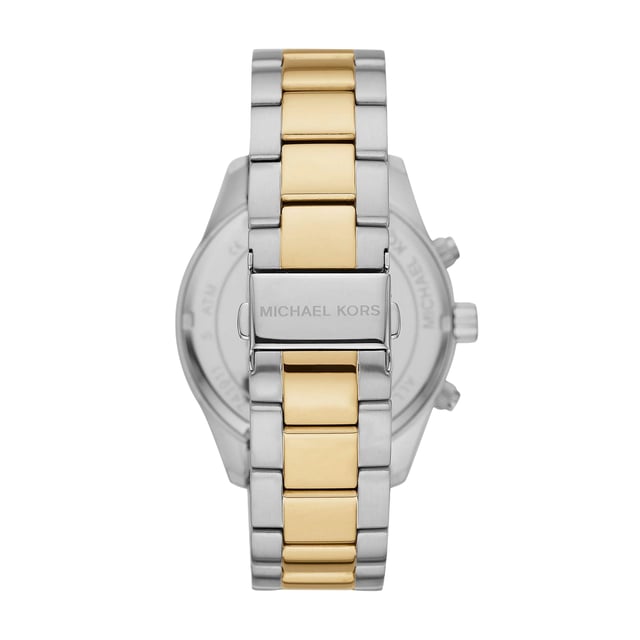 Michael Kors MK8825 - Damenuhr Quarz aus Edelstahl• Material: Edelstahl• Glas: Mineral• Armband: Edelstahl• Farbe: Silber Gold• Wasserbeständigkeit: 50 m (5 ATM)• Gehäusegröße: 45 mm